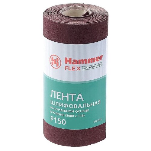 Hammer 216-015 Лента шлифовальная в рулоне, 1 шт.