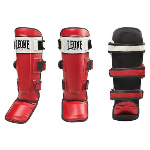 фото Защита на голень leone 1947 shock pt111 red (xs)