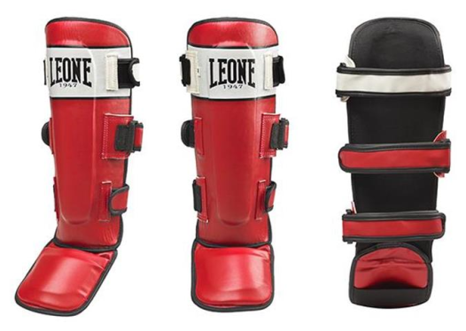 Защита на голень Leone 1947 Shock PT111 Red (S)