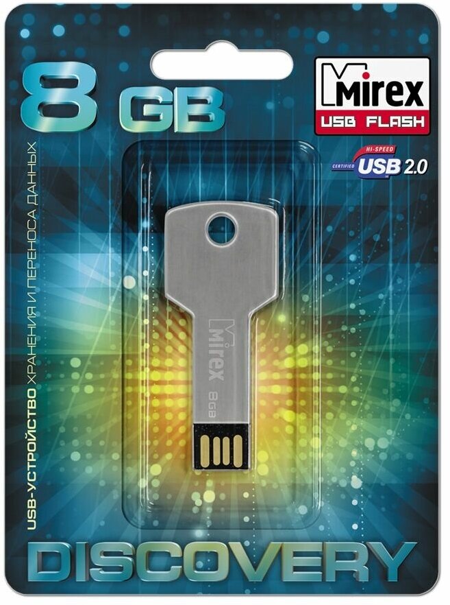 Накопитель USB 2.0 8GB Mirex - фото №5