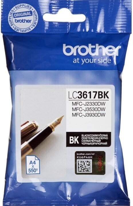 Картридж BROTHER LC3617BK черный