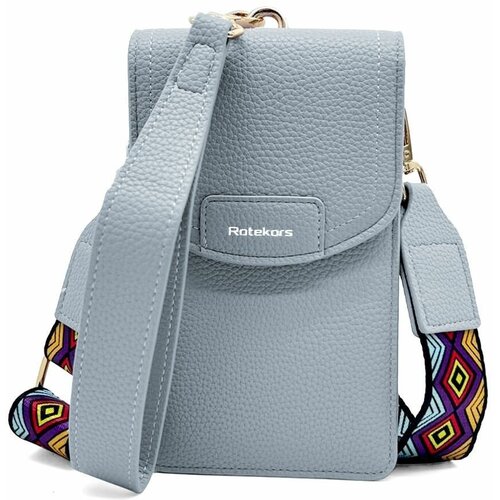 фото Кошелек , фактура зернистая, голубой rotekors