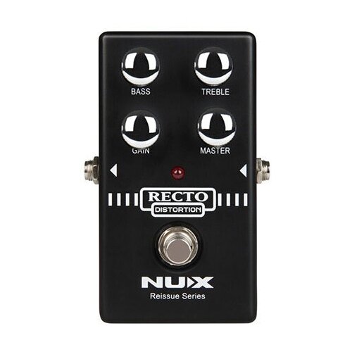 Nux Reissue Series Recto Distortion педаль эффекта nux analog delay reissue series