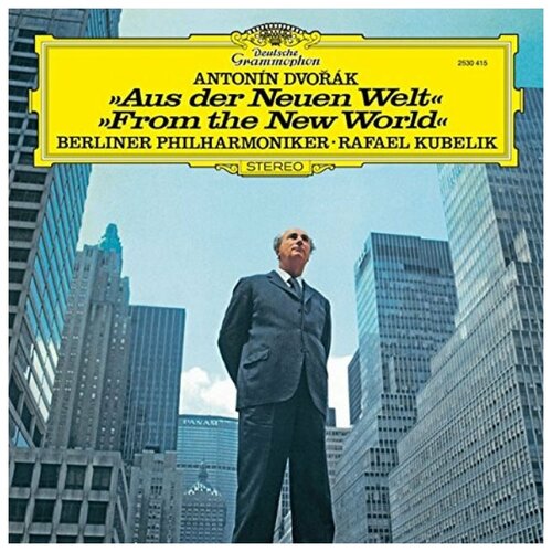 Виниловые пластинки, Deutsche Grammophon, KUBELIK, RAFAEL - Dvorak: Symphony Nos.8 & 9 (LP) виниловые пластинки deutsche grammophon kubelik rafael dvorak symphony nos 8