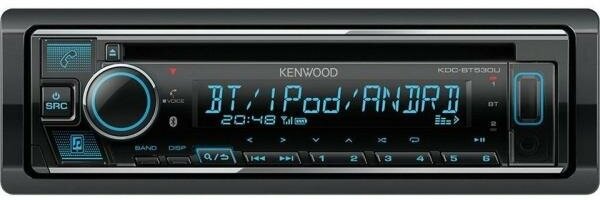 Автомагнитола CD Kenwood KDC-BT530U 1DIN 4x50Вт