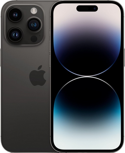 Apple iPhone 14 Pro 1TB Dual: nano SIM + eSim space black (черный космос)