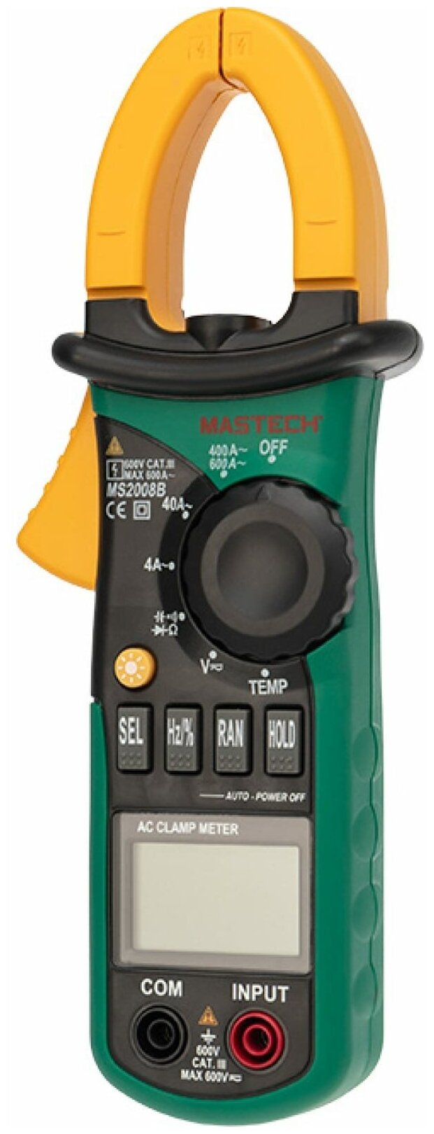 Картинки Клещи токоизмерительные MASTECH MS2008B