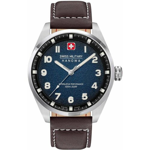 фото Наручные часы swiss military hanowa, синий