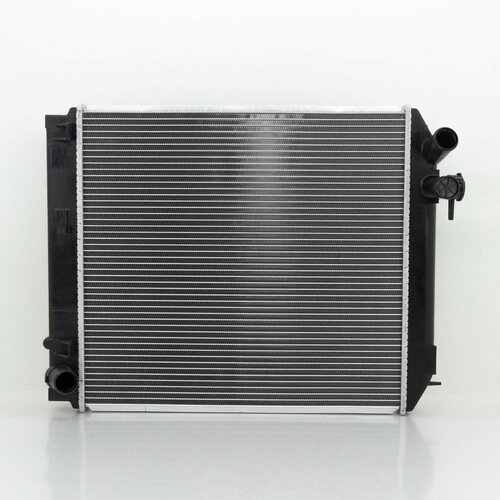 Радиатор двигателя ISUZU ELF 4JJ1, пластиковый с заливной, в510*ш462 (без бачков), AD RADIATORS