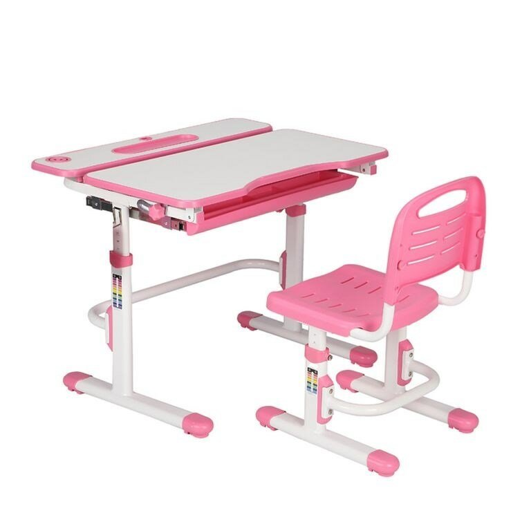 Комплект Cubby парта и стул-трансформеры Botero Розовый