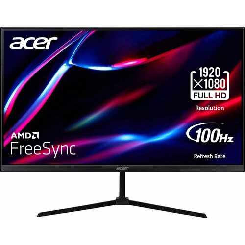 ЖК монитор 27 ACER QG270H3BIX черный (UM. HQ0EE.301) acer монитор nitro qg270h3bix um hq0ee 301 um hq0ee 301