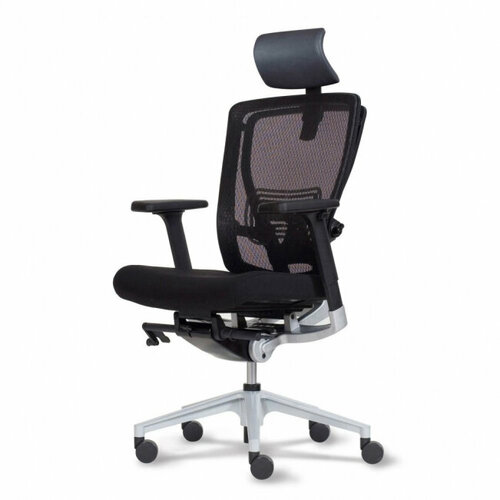 Кресло для офиса SCHAIRS AEON-М01S сетка / ткань, Цвет: серый