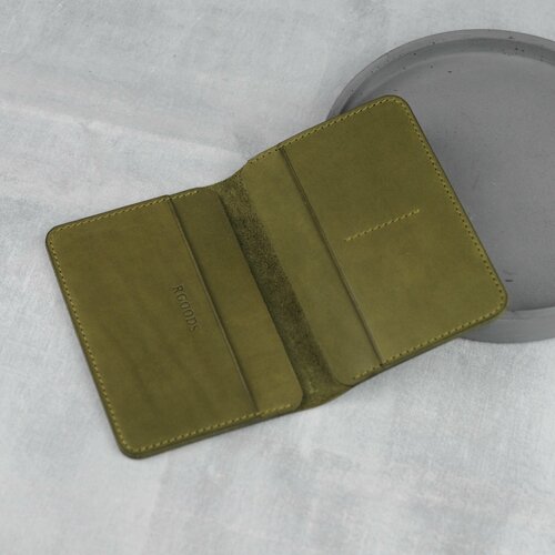 Обложка для паспорта , зеленый