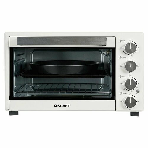 Жарочный шкаф Kraft KFC-MO 381 HW белый 38л таймер подсветка 719000₽