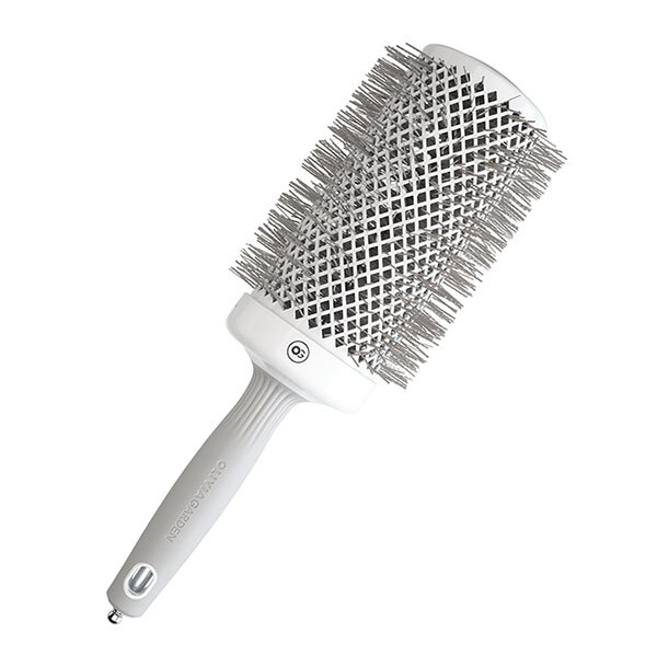 Термобрашинг для укладки волос Expert Blowout Speed Xl Wavy Bristles White&Grey 65 мм