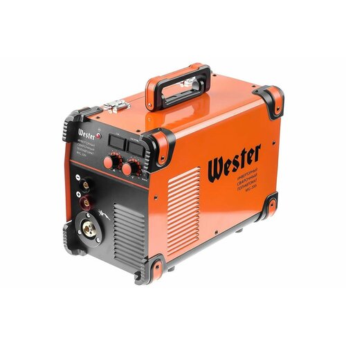 Сварочный полуавтомат инверторный WESTER MIG-200i MIGMAGMMA 40-200A 08-12 мм евроразьем 39990₽
