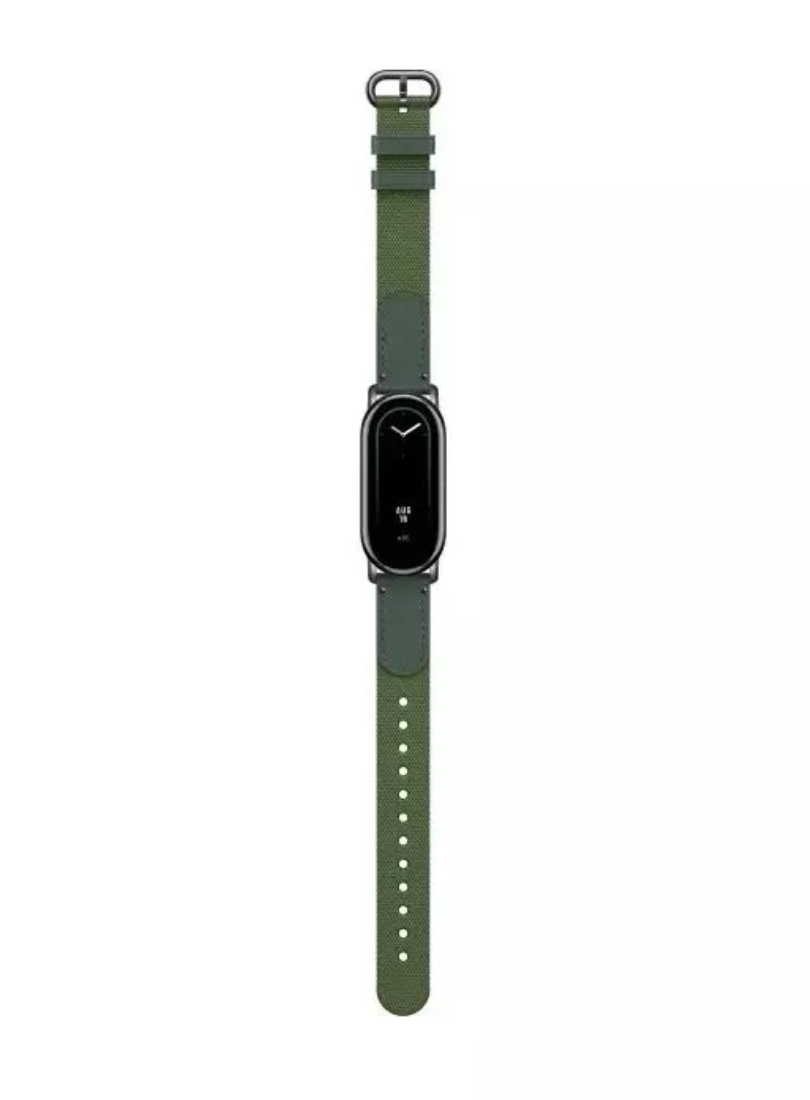 Ремешок для смарт-часов Xiaomi Smart Band 8 Braided Strap Green