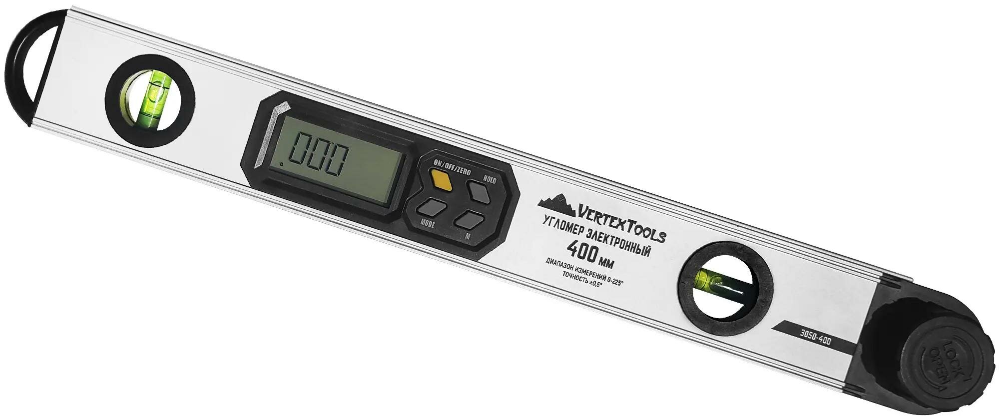 Угломер электронный Vertextools 400 мм — фото 1