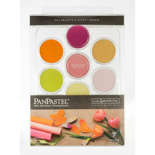 Набор пастели PanPastel Lia Griffith Flower Coloring Kit 7 цветов