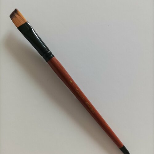 Кисть синтетика Pennelo скошеная N 16 короткая ручка