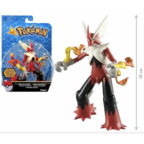 Фигурка Покемон мега блэйзикен Pokemon MEGA BLAZIKEN Tomy takara tomy tomica pokemon mega charizard vmax x