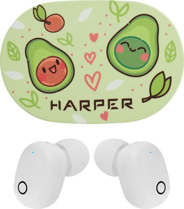 Беспроводные наушники (HARPER HB-533 avocado (white))