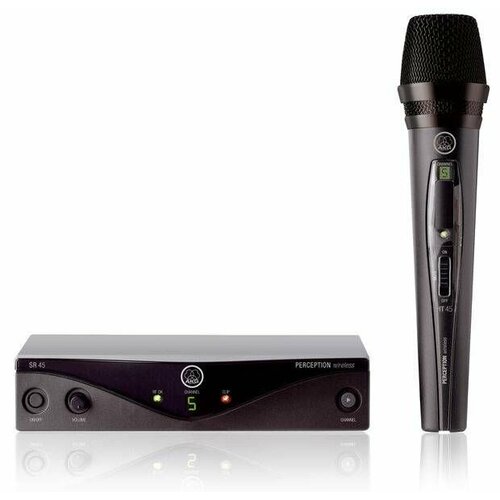 AKG Perception Wireless 45 Vocal Set BD U2 - Вокальная радиосистема 1хHT45 ручной передатчик 4534900₽