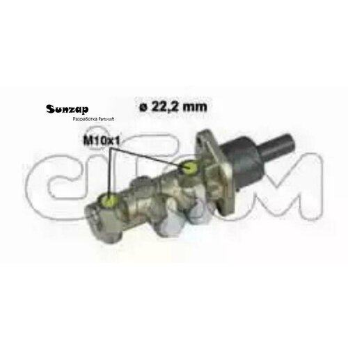 CIFAM 202279 202-279_T22123 7079435 главн торм цил Fiat Palio Weekend ABS 97 5640₽