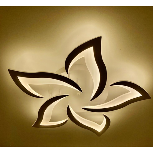 Потолочная люстра светильник 88455 WH RGB WH белый 90W 3000K4200K6400KRGB D67575 ПДУ радио 24G 7000₽