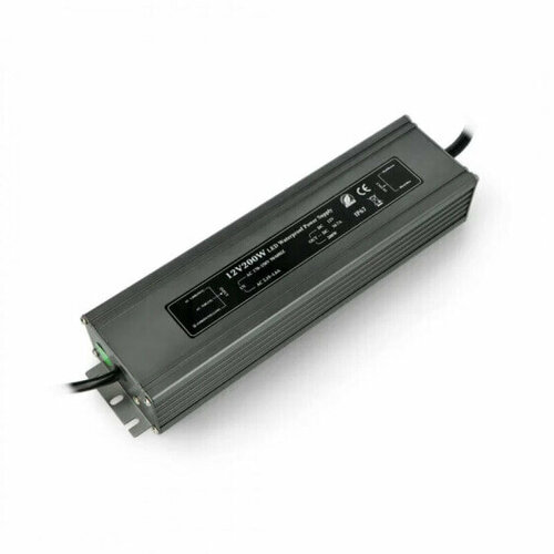 Power supply for LED strips - waterproof - 12V 167A 200W 110V-260V 16336₽