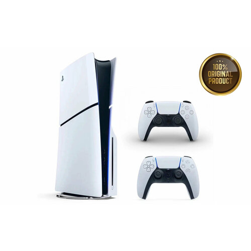 Игровая приставка Sony PlayStation 5 Slim с дисководом 1 ТБ два геймпада 5850000₽