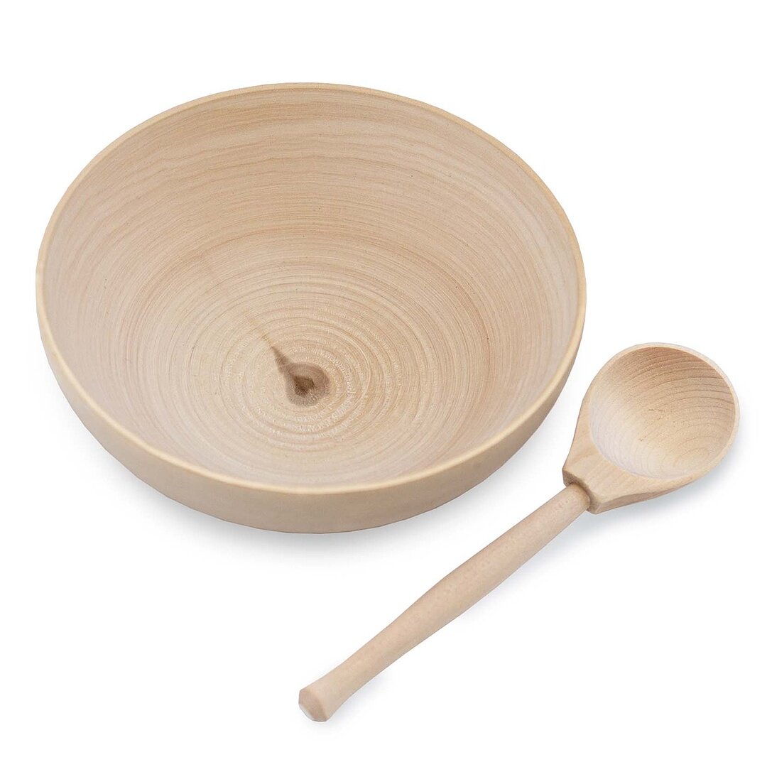 Деревянные развивающие игрушки пиала и ложка Ulanik