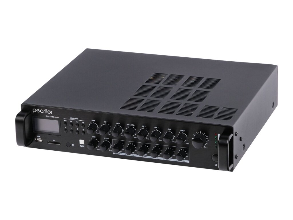 HY6240MB+BT Усилитель мощности трансляционный 240Вт Pearller