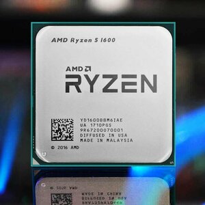 Процессор AMD Ryzen 5 1600 AM4, 6 x 3200 МГц, OEM
