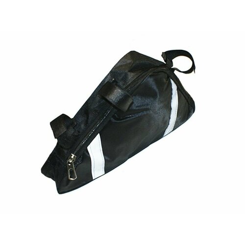 Сумка велосипедная на раму чёрная 510₽