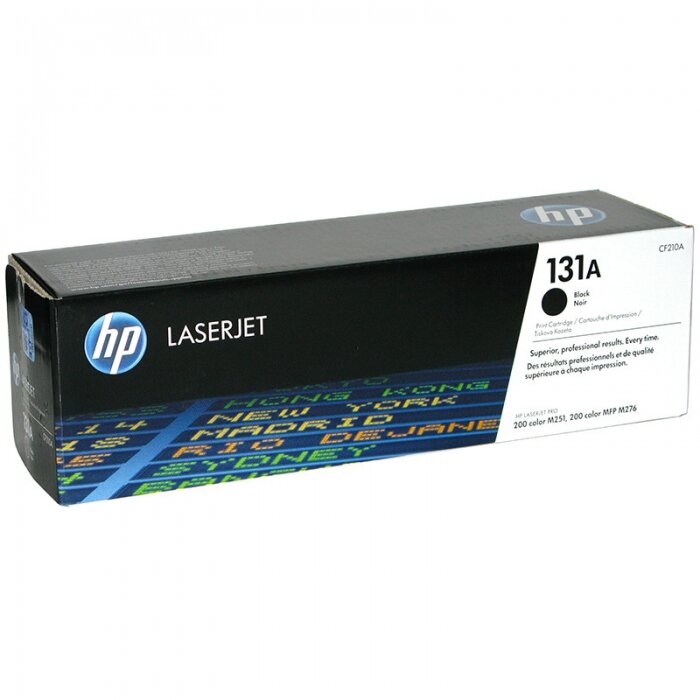 Картридж HP CF210A (131A), черный 1600 стр,