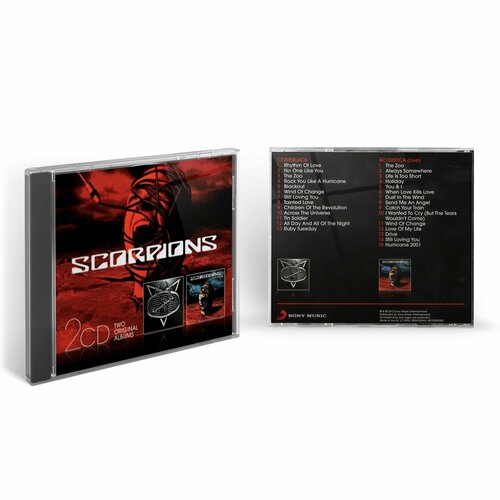 Scorpions - Comeblack/ Acoustica (2CD) 2012 Sony Jewel Аудио диск audiocd scorpions comeblack acoustica 2cd album compilation