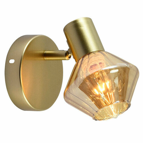 Спот escada gerda e14 1х40вт золотой 4128₽