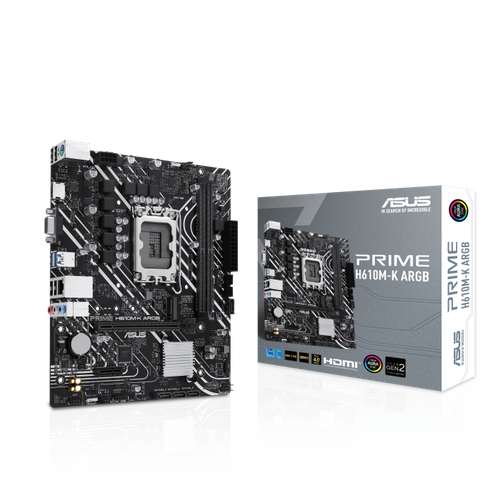 Материнская плата ASUS PRIME H610M-K ARGB 90MB1G90-M0EAY0 890000₽