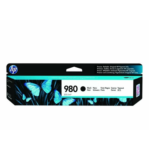 Картридж для струйного принтера HP 980 Black D8J10A картридж для струйного принтера easyprint ih 321 hp 178xl