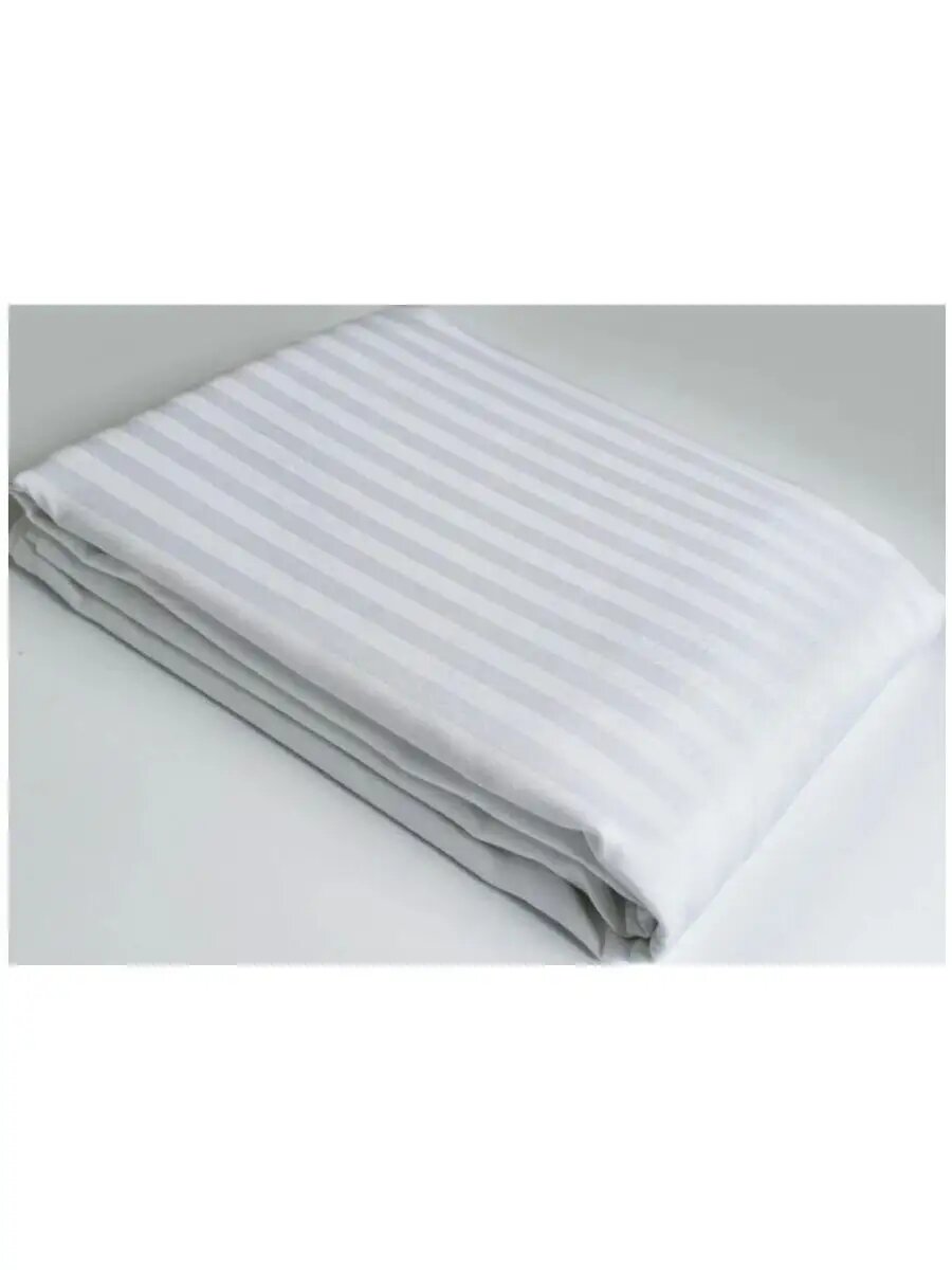 Пододеяльник сатин страйп 145*215 см (полоса 1*1 см) — фото 1