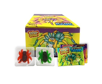 Мармелад Канди Клаб Crazy Gummy Мармеладный Паук, 15 гр, 36 шт