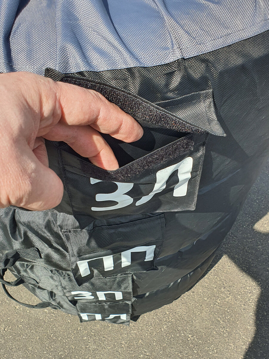 Чехлы для колес автомобиля R17-R21 с маркировкой расположения колес премиум — фото 1