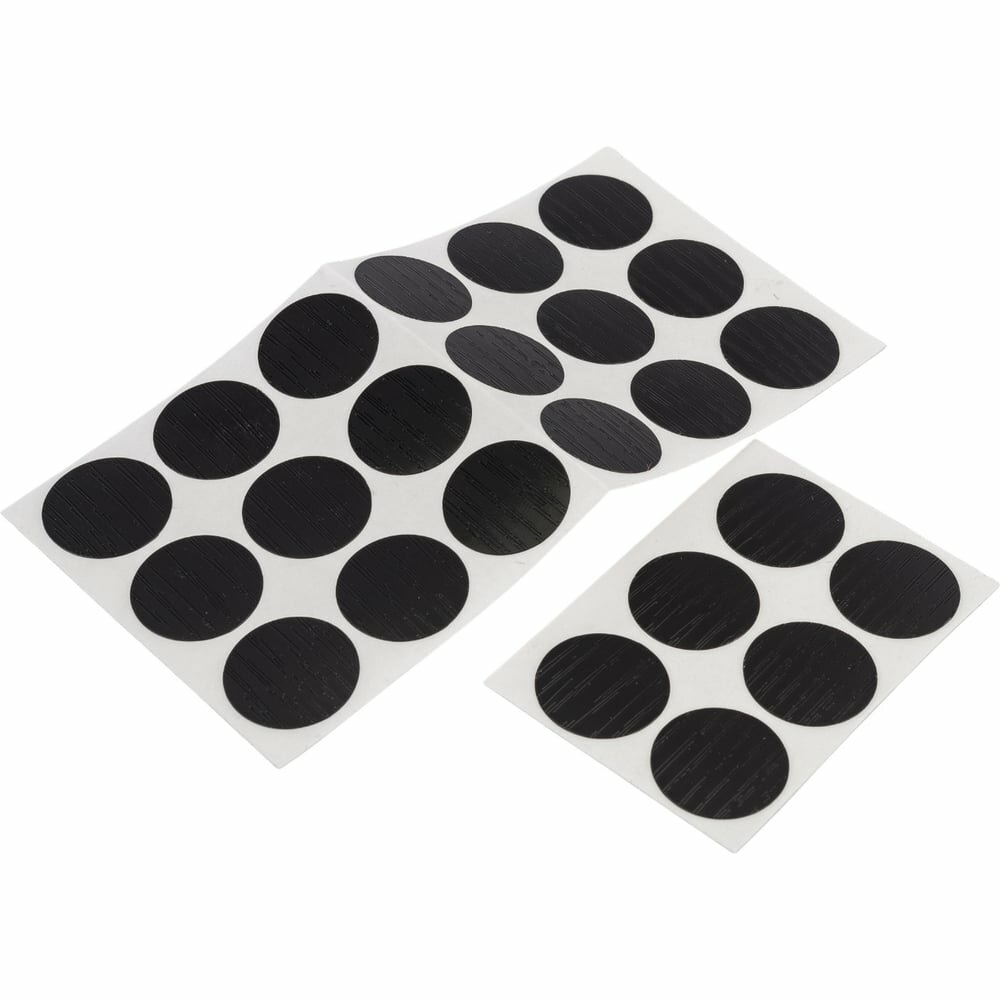 Заглушка Tech-Krep/Zitar самоклейка 18 мм венге 24 шт. пакет 148101