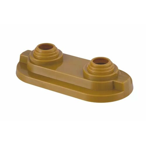 Декоративная облицовка-крышка двойная цвет орех расстояние между осями 50мм 500₽