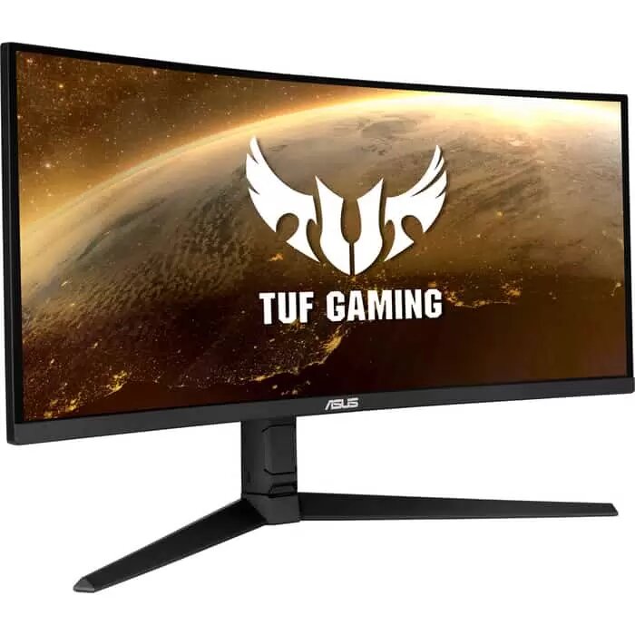 Монитор ASUS 34" TUF Gaming VG34VQL3A, 21:9, 3440x1440, 400 кд/м², 180 Гц, черный — фото 1