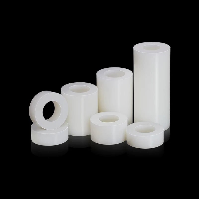 Шайбы пластиковые белые М3-М8 50 шт, ID3.2x OD7 (20pcs), 25 мм