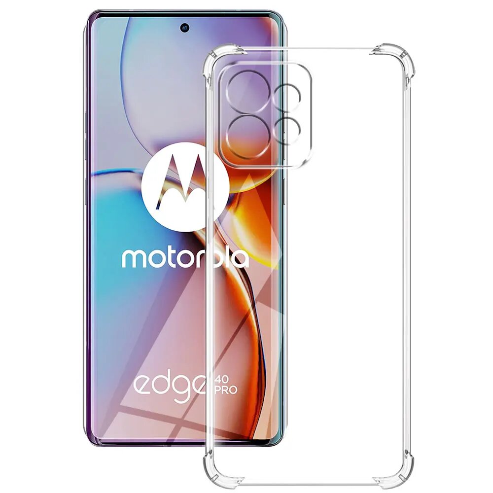 Чехол для Motorola Moto Edge Plus 2023, силиконовый мягкий прозрачный ударопрочный чехол для Moto X40, чехол для телефона Moto Edge + 2023 Coque, Shockproof Case, Moto X40 5G
