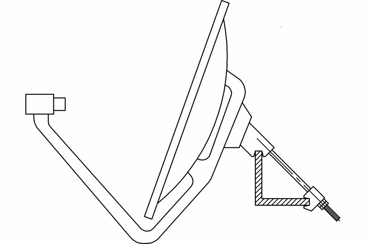 AVIS Крепление L-FIX M8 03-003-0-200 — фото 1