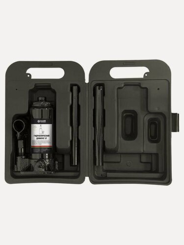 Изображение товара Домкрат гидравлический бутылочный 5 т в кейсе / домкрат автомобильный БелАК БАК.10042